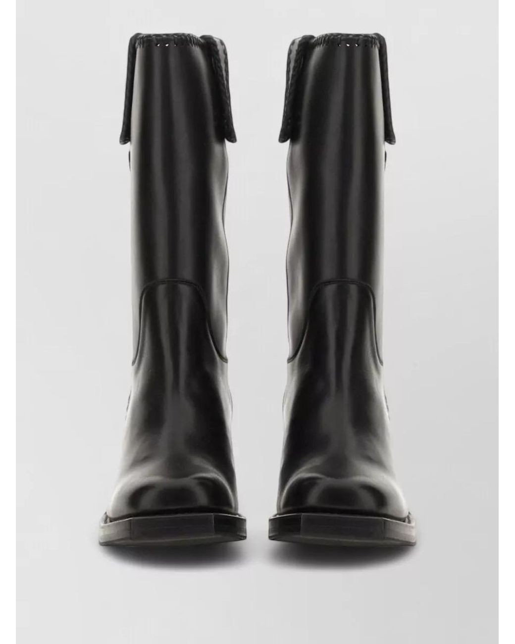 Hereu Black Leather Boots