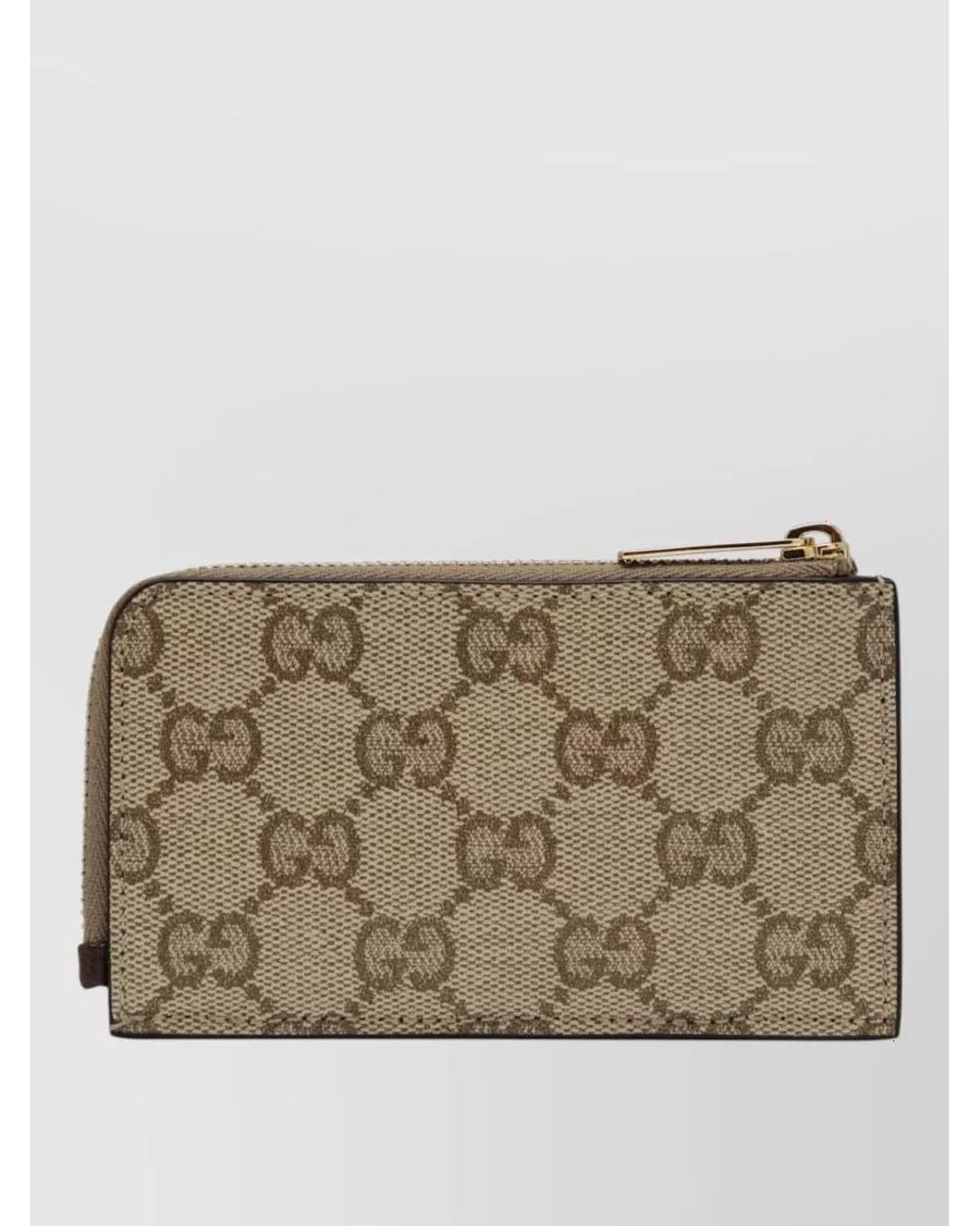 Gucci Multicolor Coated Canvas Cardholder