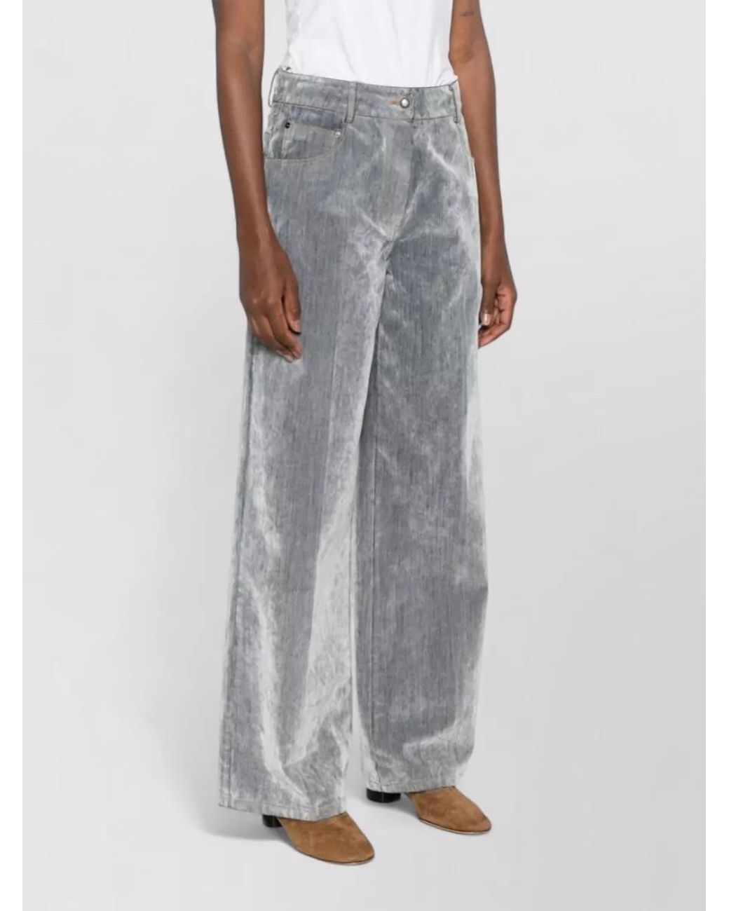 Forte_forte Gray Denim Jeans