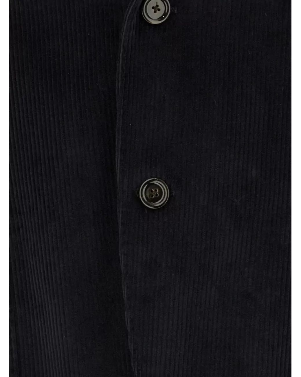Lardini Blue Corduroy Jacket for men