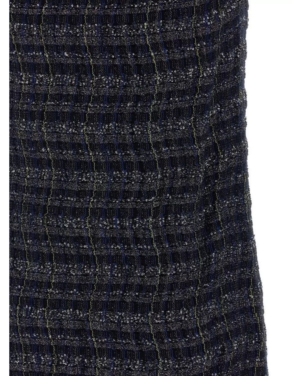 Missoni Black Check Pattern Dress