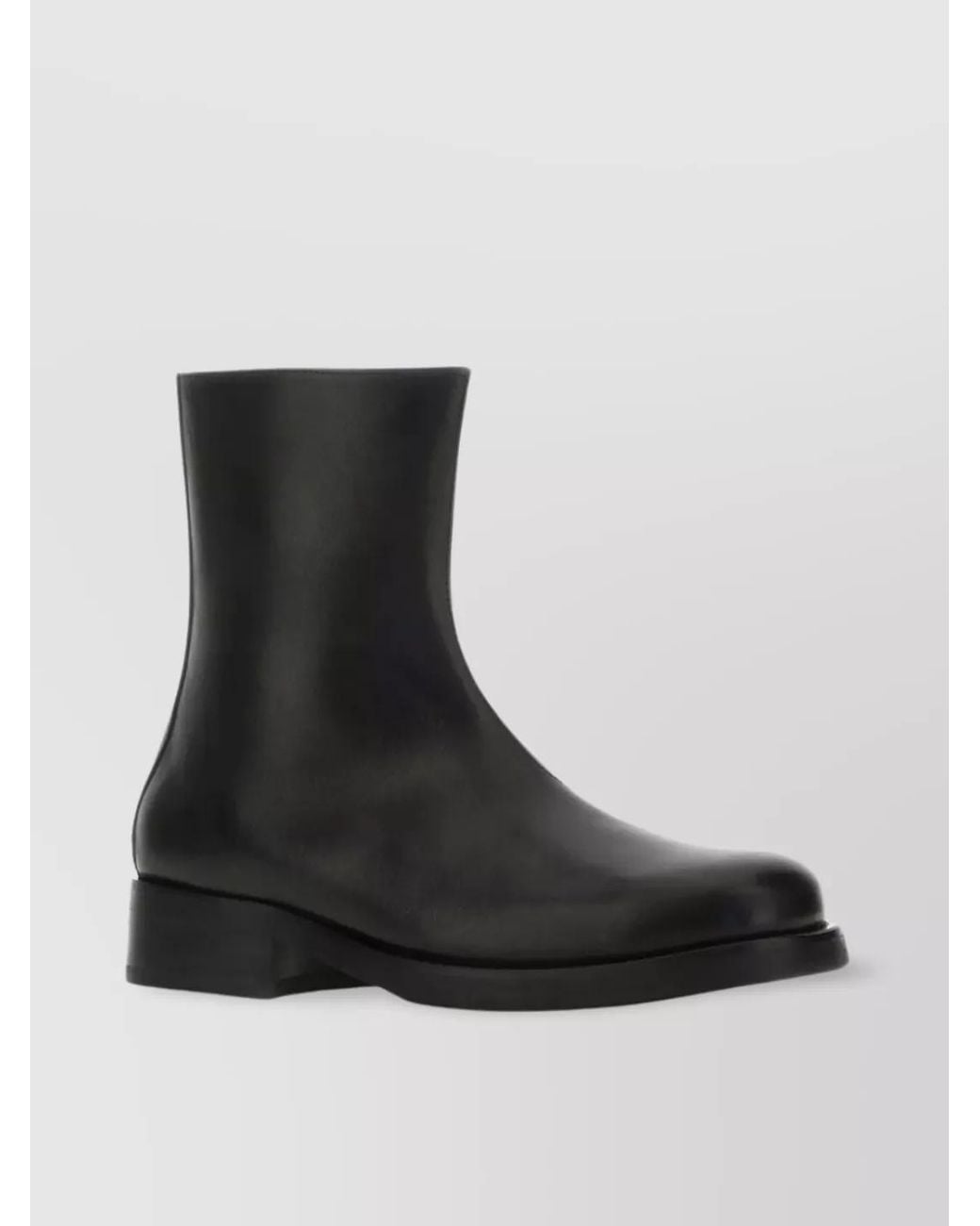 Our Legacy Black Leather Camion Ankle Boots for men