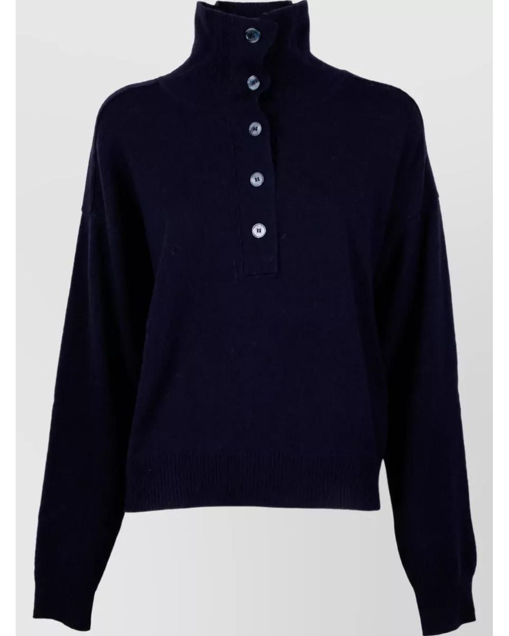 SEVENTY VENEZIA Blue Turtleneck Sweatshirt