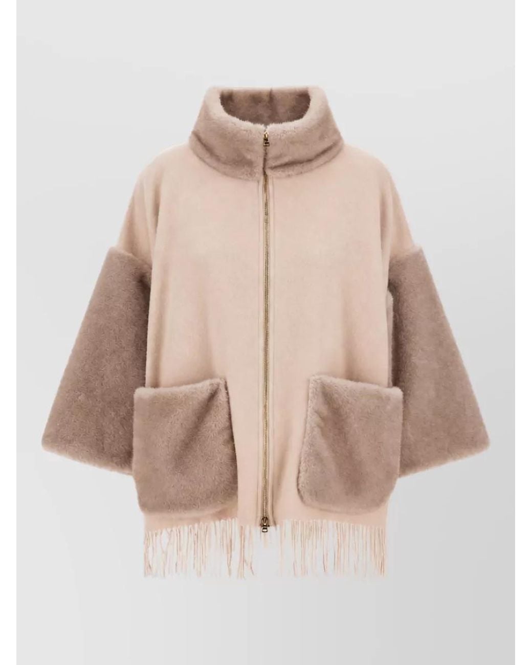 Herno Natural Wool Cashmere Coat