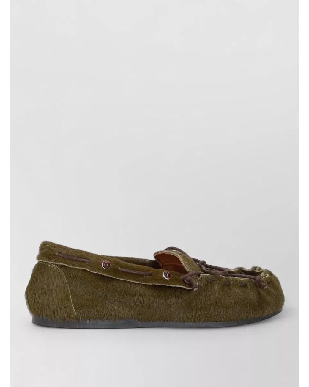 P.A.R.O.S.H. Brown Leather Loafers