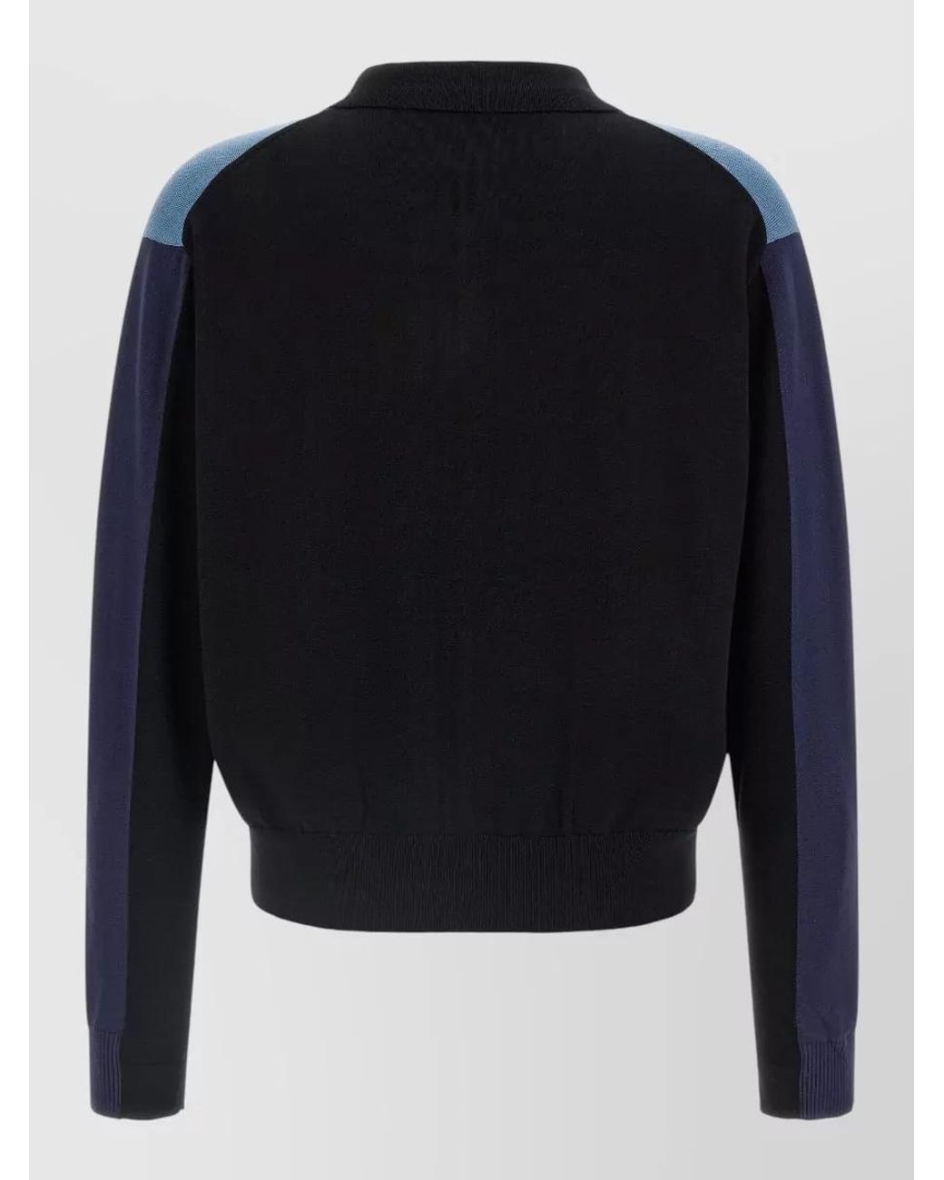 Kiko Kostadinov Blue Cotton Zip-Up Cardigan for men