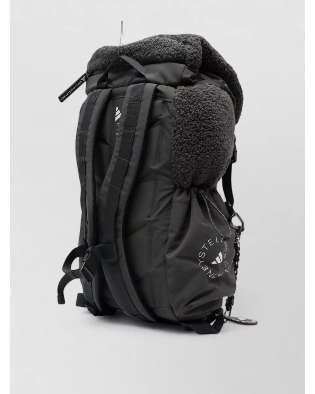 Adidas By Stella McCartney Black Recycled Polyester Backpack