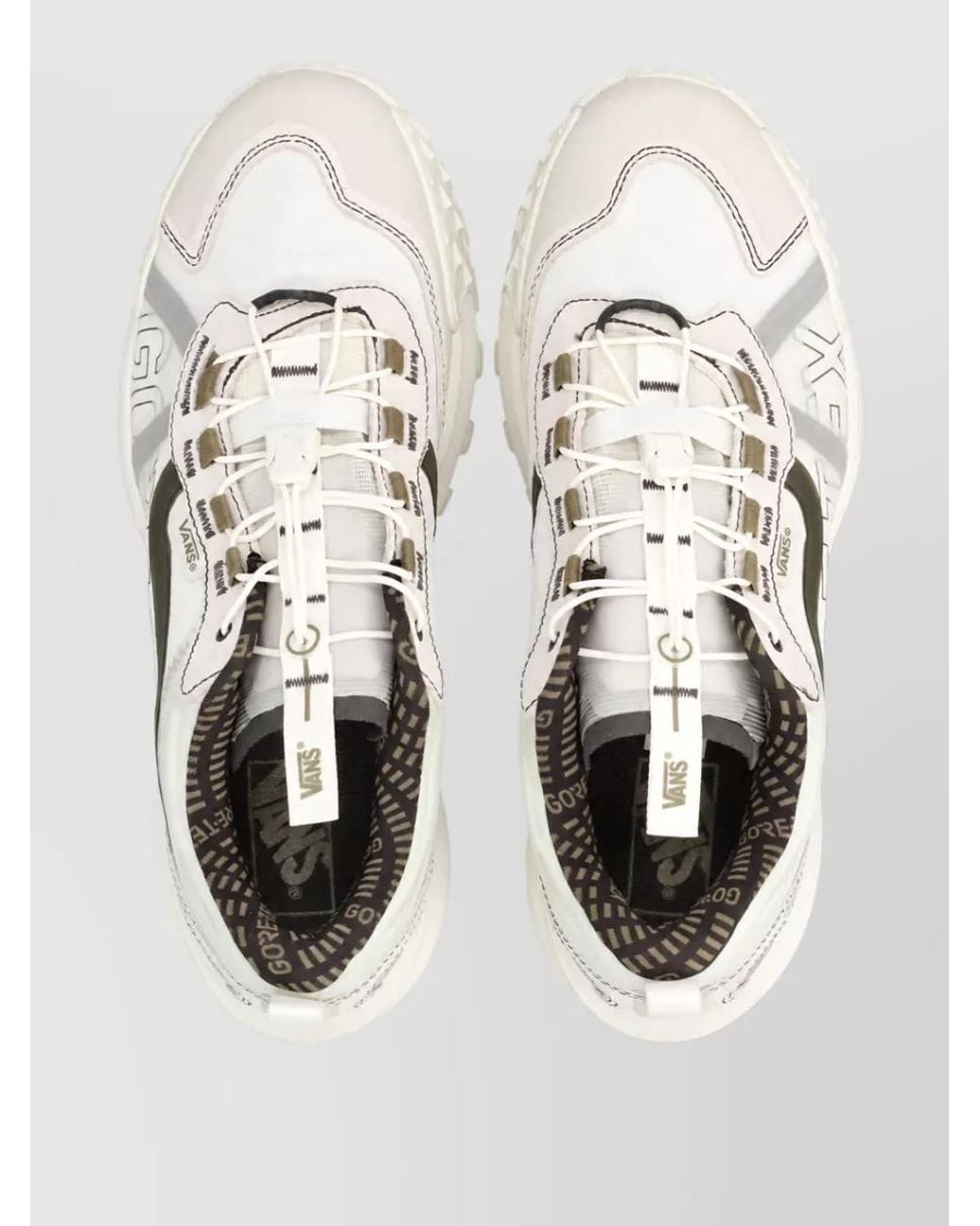 Vans White Gore-Tex Low-Top Lace-Up Shoes