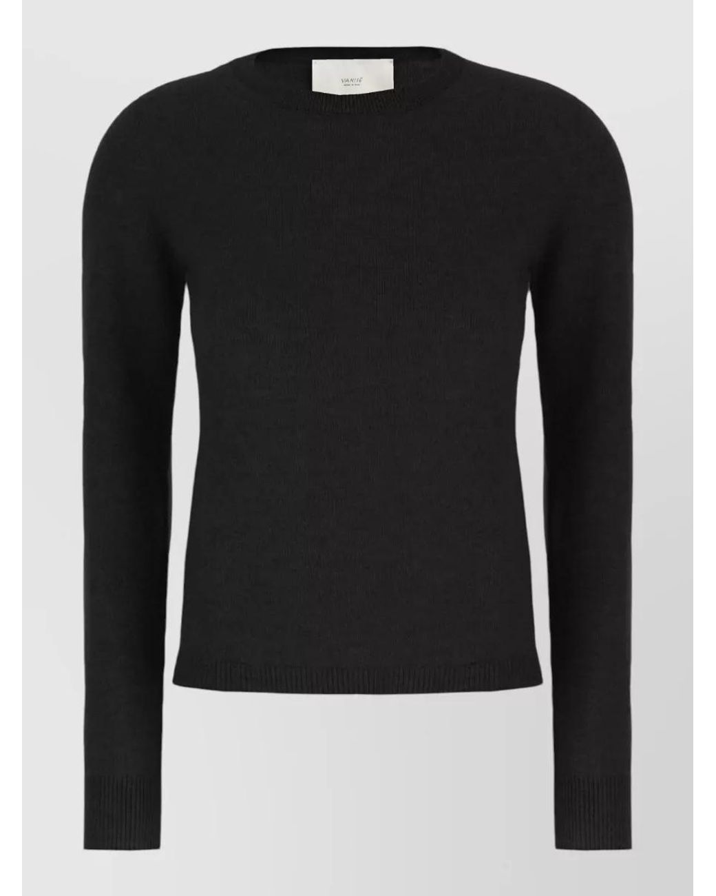 Vanisé Black Cashmere Sweater