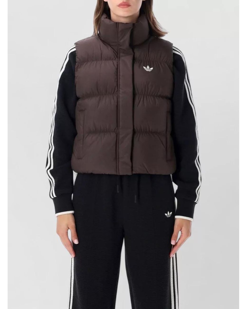 Adidas Originals Black Puffer Gilet