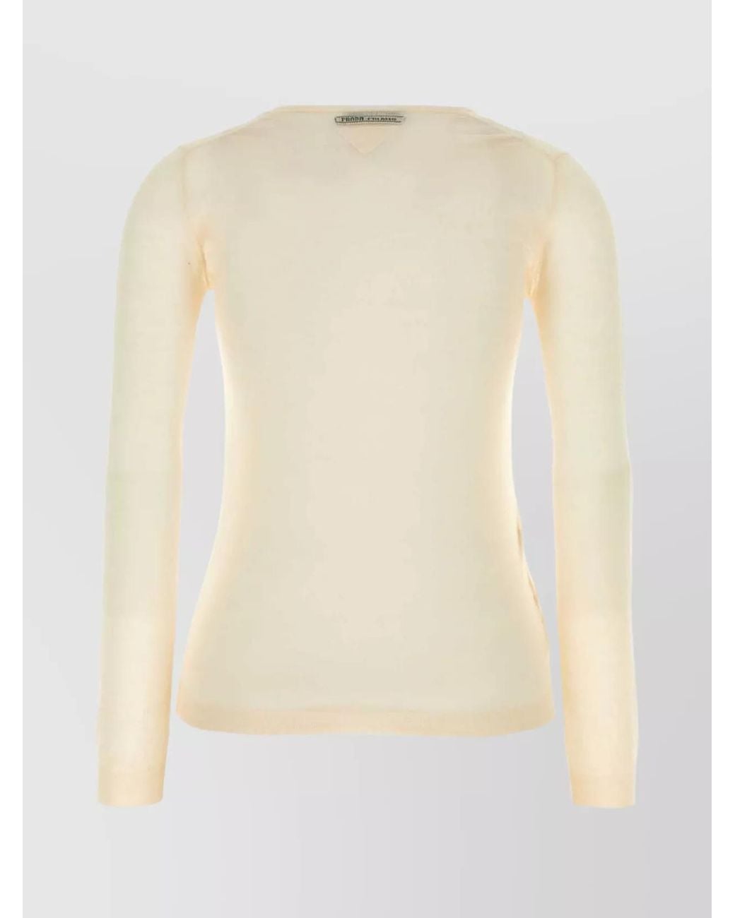 Prada Natural Cashmere Silk Jumper