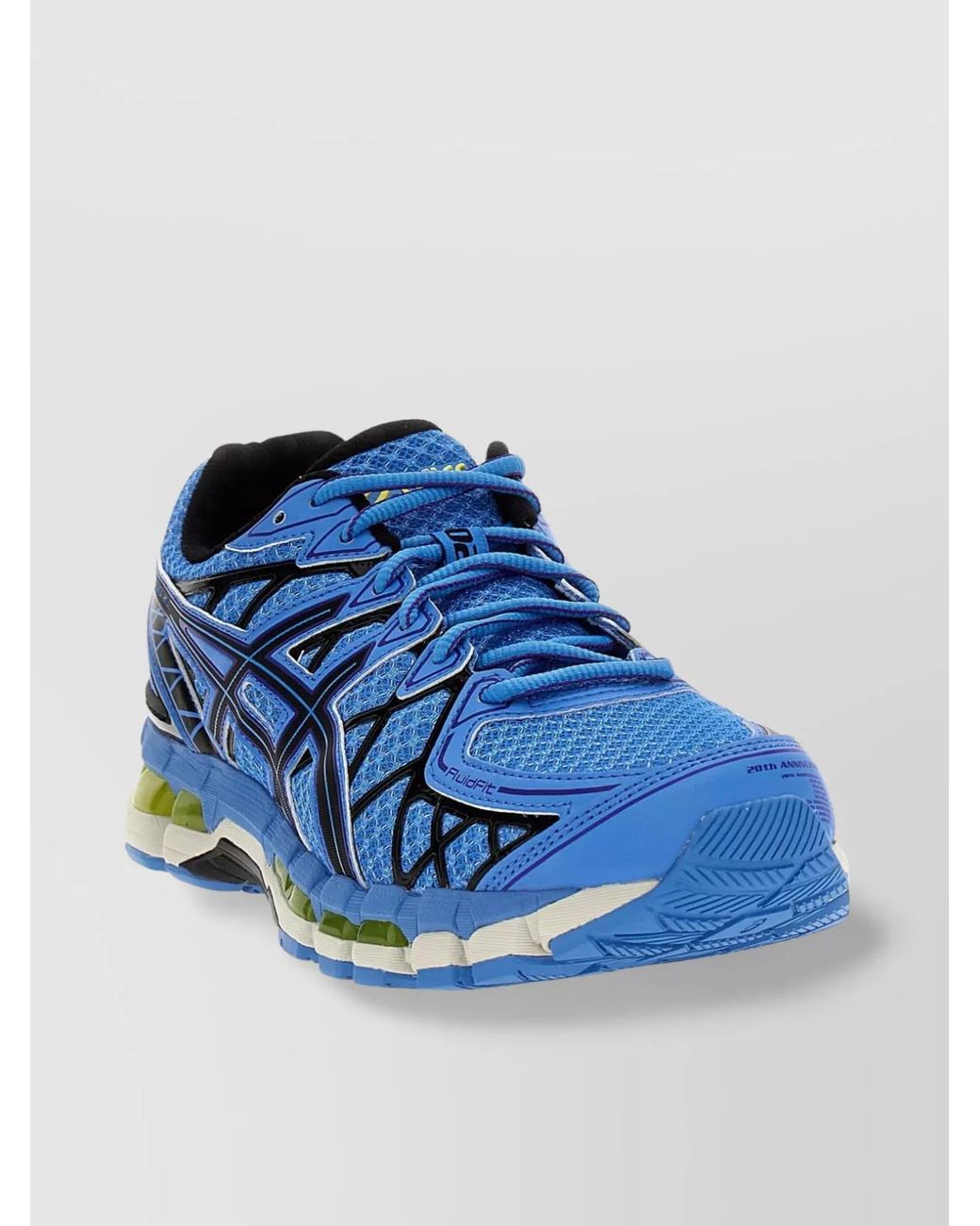 Asics Blue Synthetic Gel-Kayano 20 Low-Top Sneakers