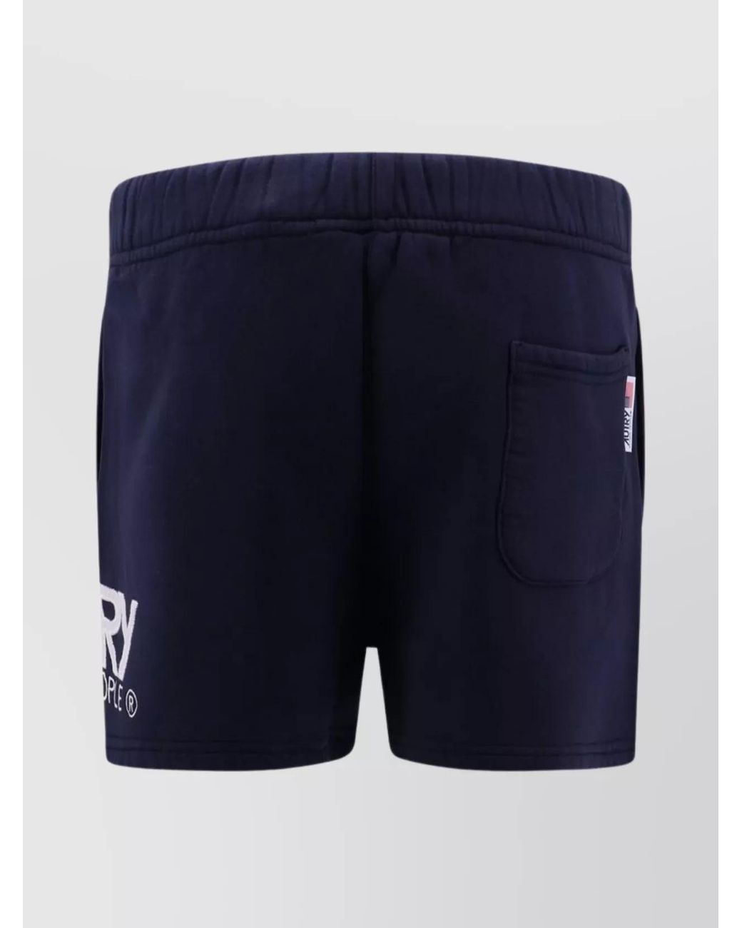 Autry Blue Cotton Shorts