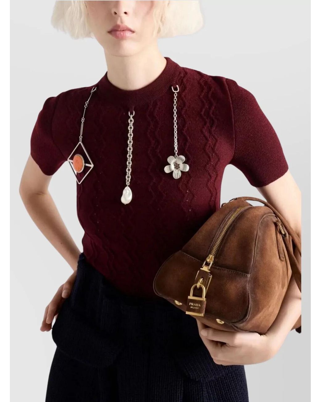 Prada Red T-Shirts