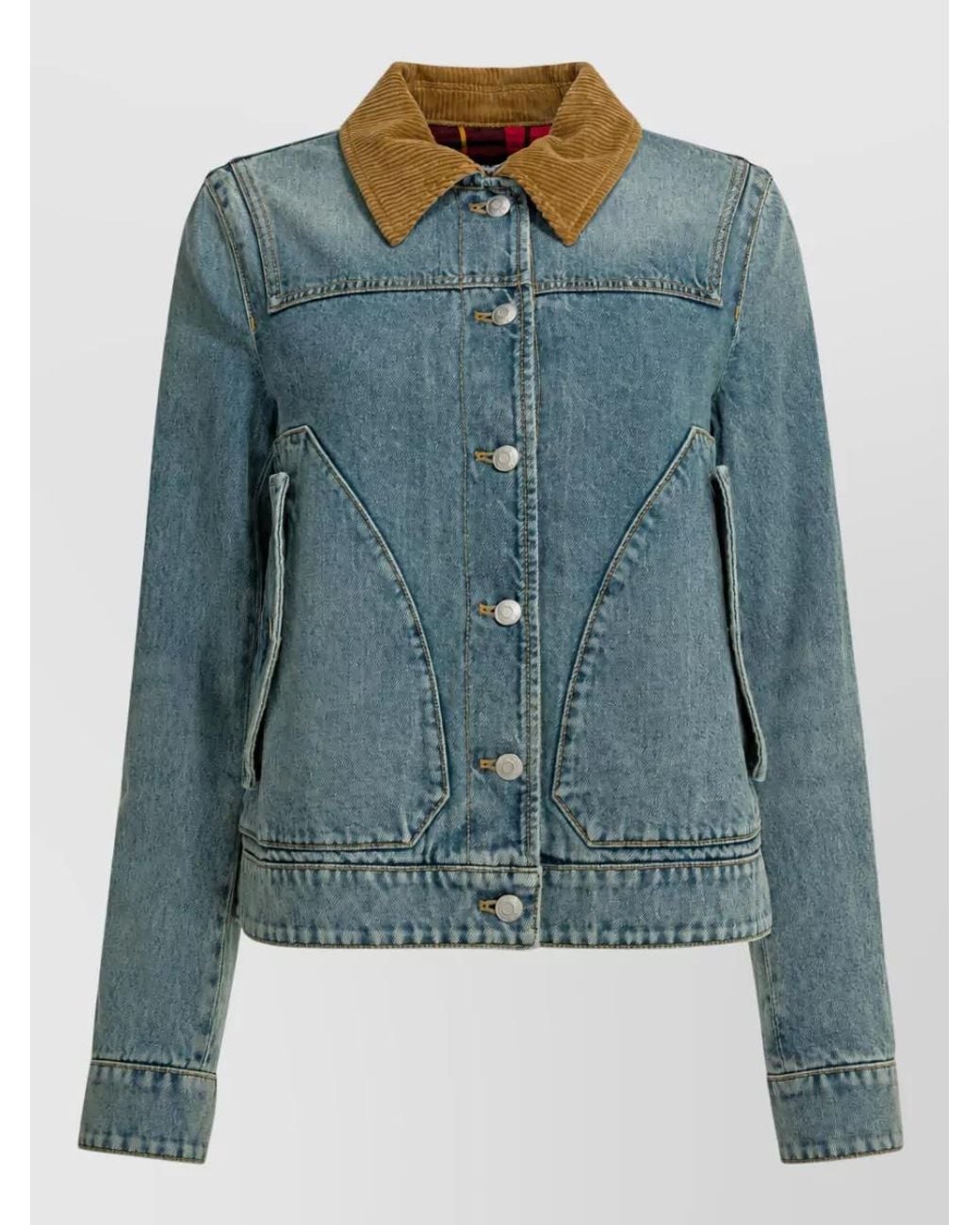 McQueen Blue Denim Jacket