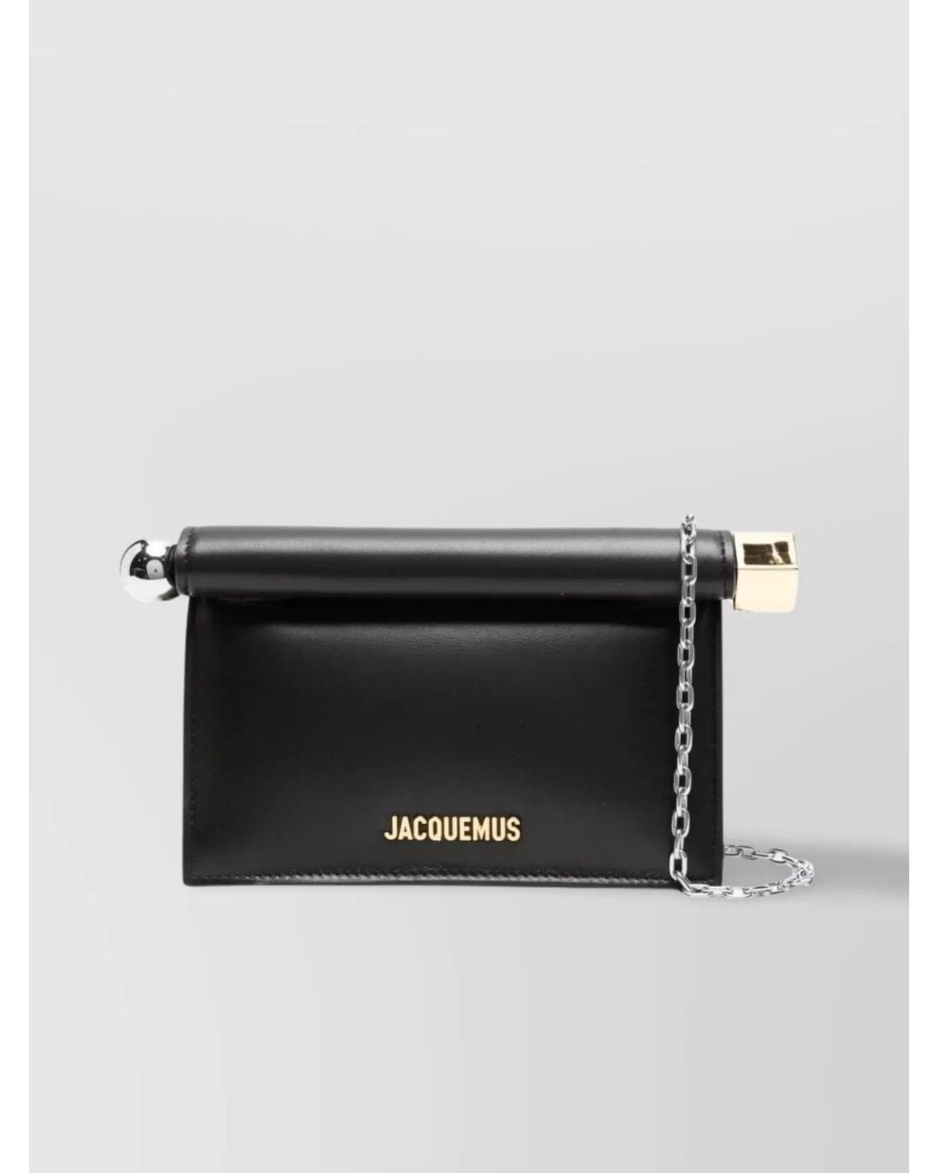 Jacquemus Black Small Round Clutch Bag C