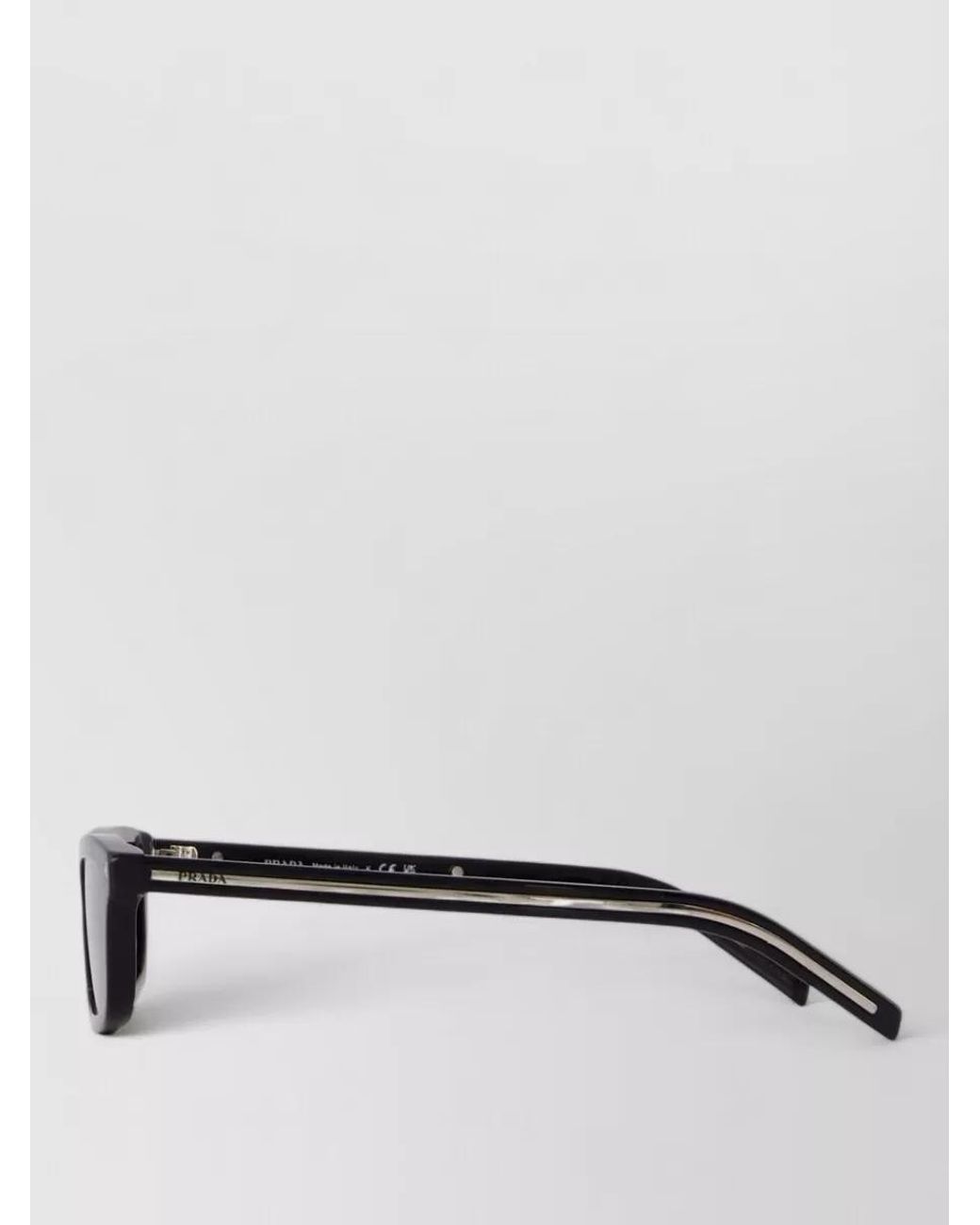 Prada Gray Acetate Sunglasses