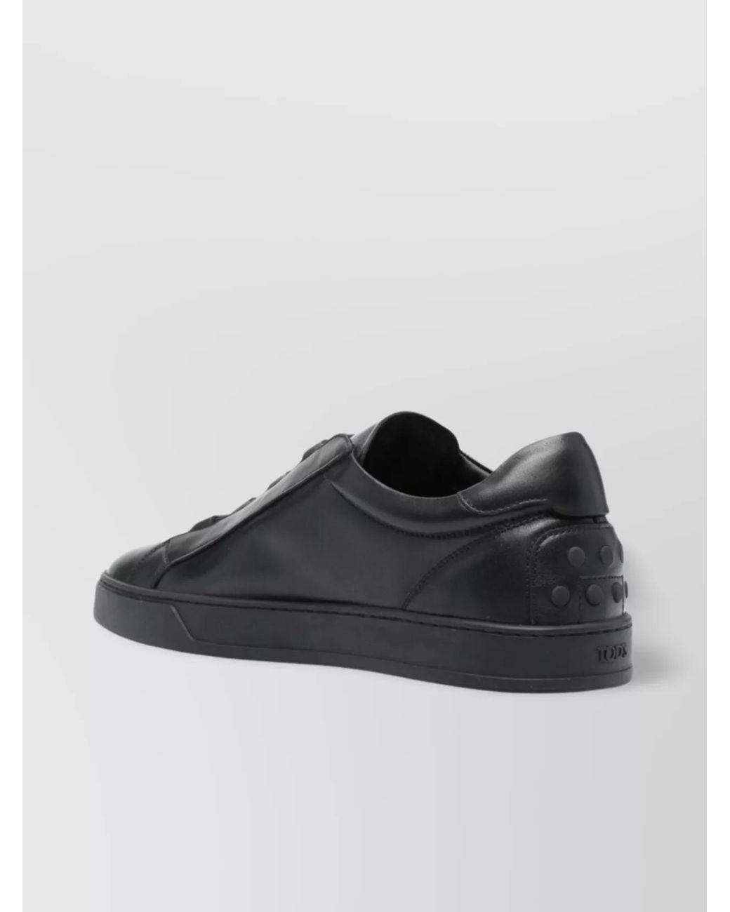 Tod's Black Leather Sneakers for men