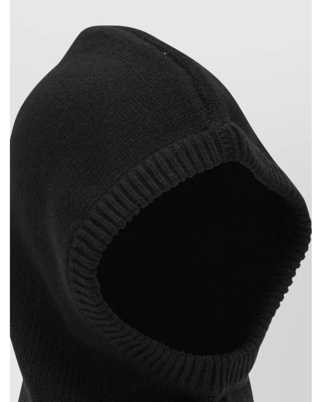 Lisa Yang Black Cashmere Balaclava