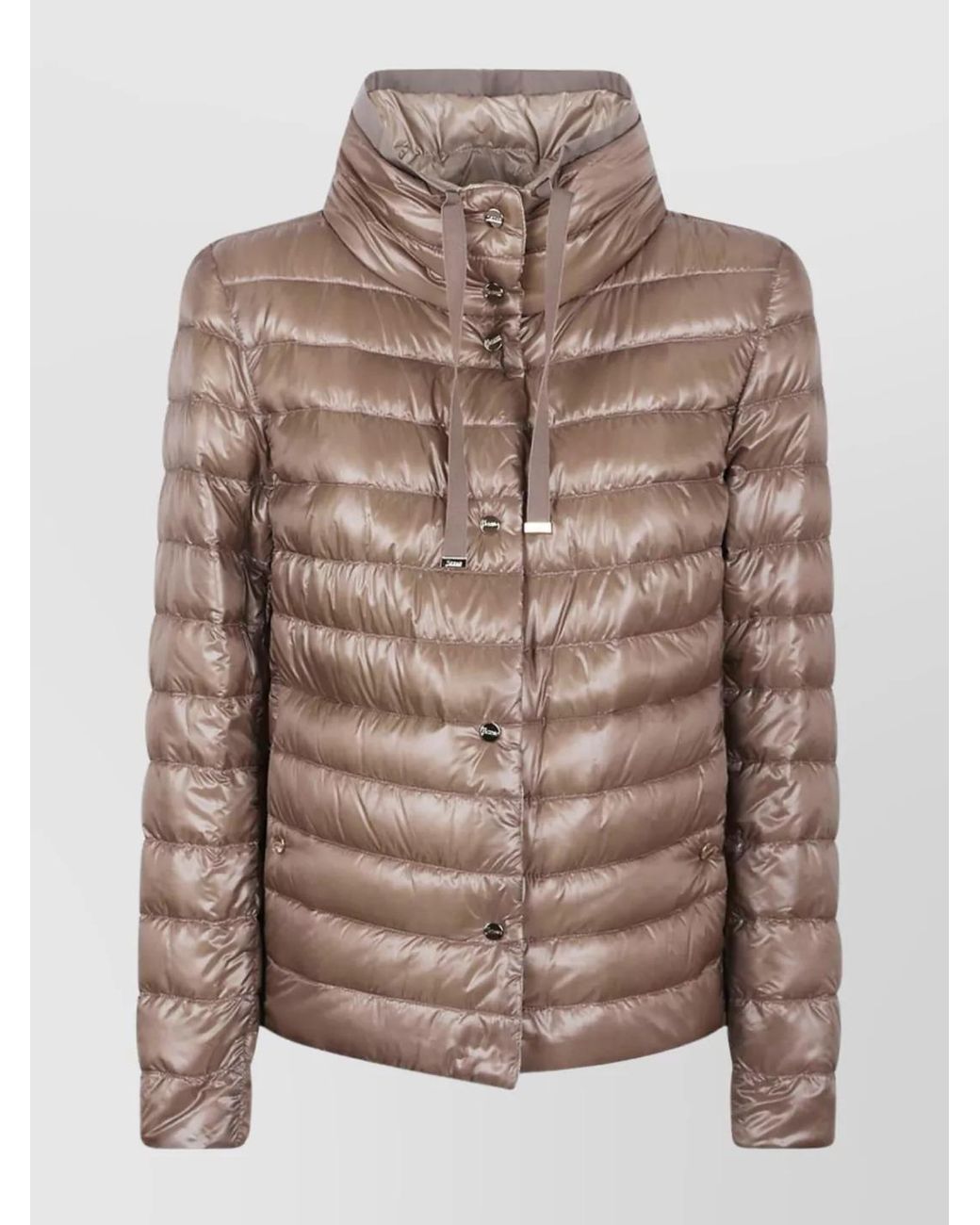 Herno Natural Reversible Quilted Down Puffer Jacket