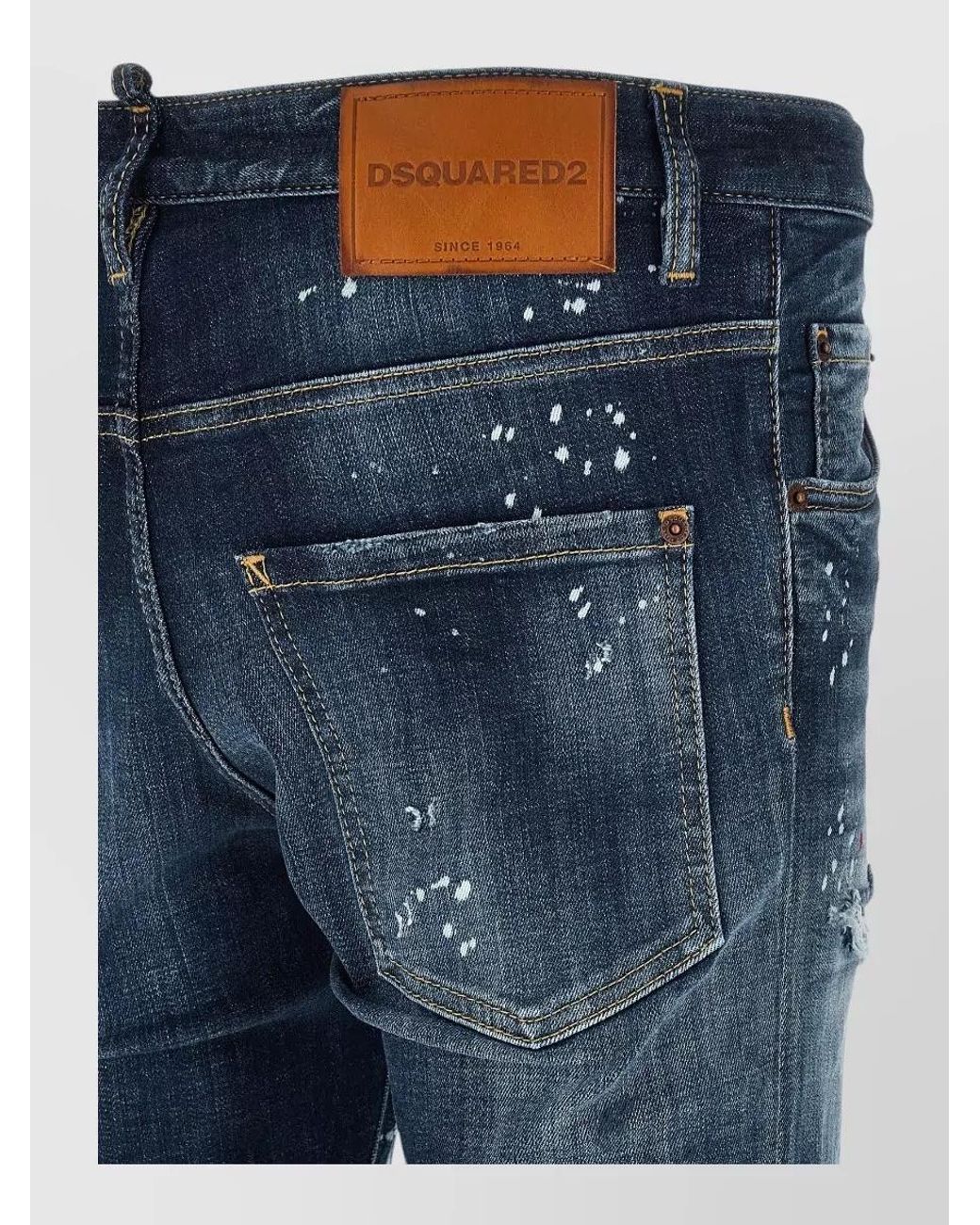 DSquared² Blue Denim Skinny Jeans for men
