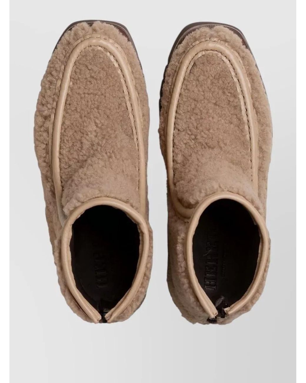 Hereu Brown Shearling Low Boots