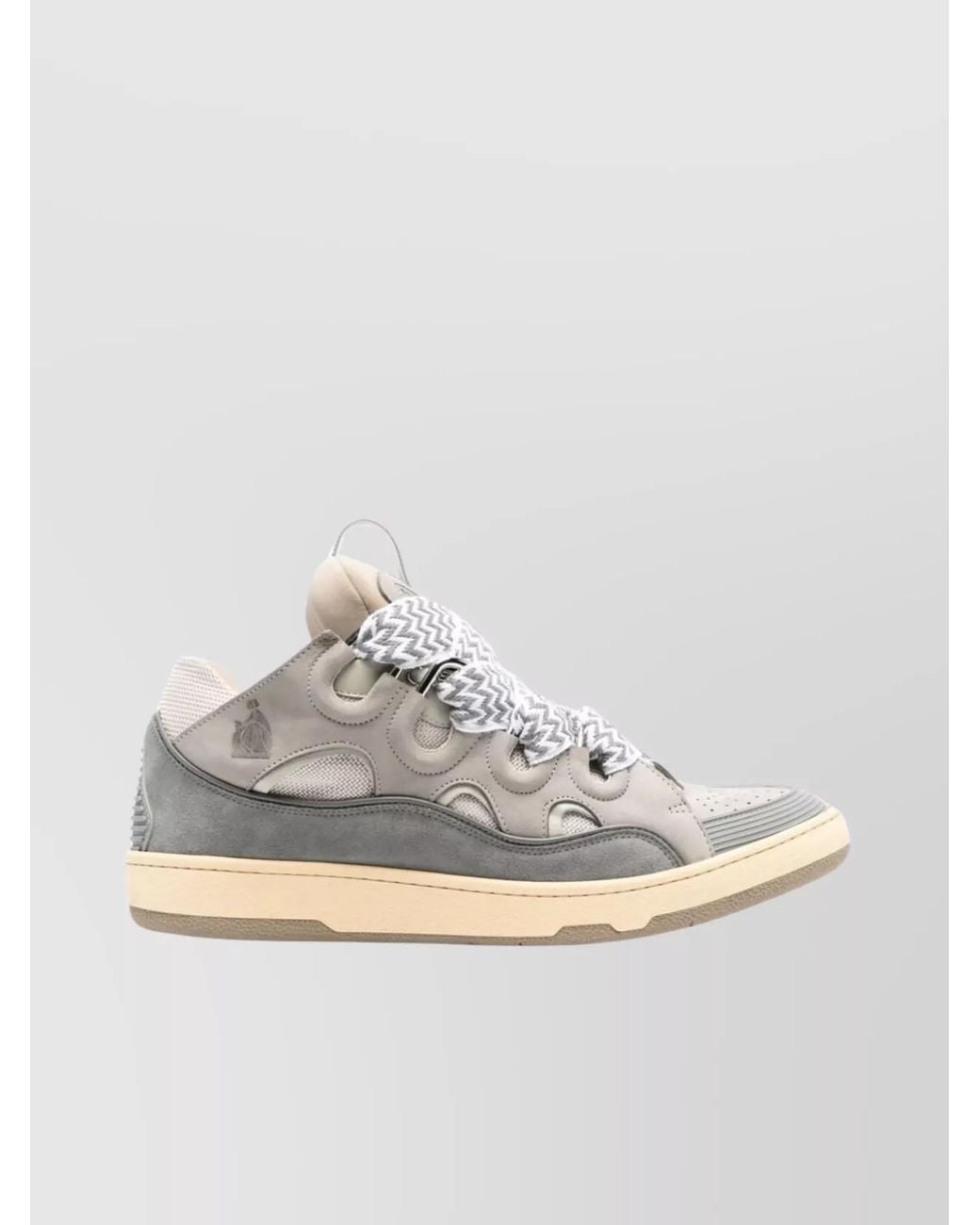 Lanvin Natural Leather Low-Top Sneakers for men