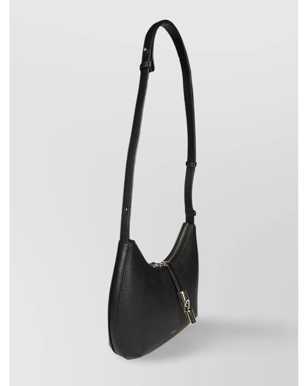 Furla White Leather Shoulder Bag