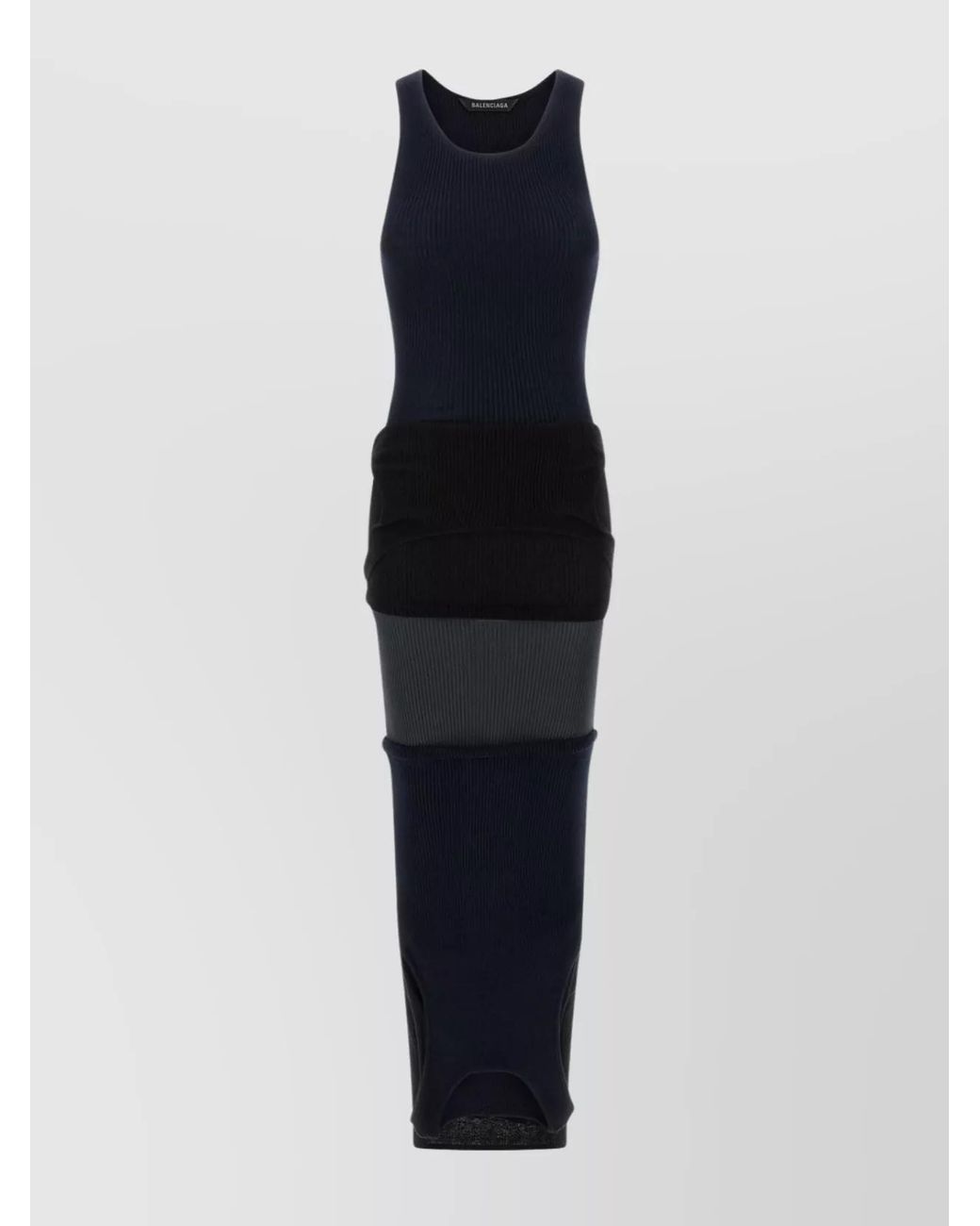 Balenciaga Blue 'Upside Down' Dress