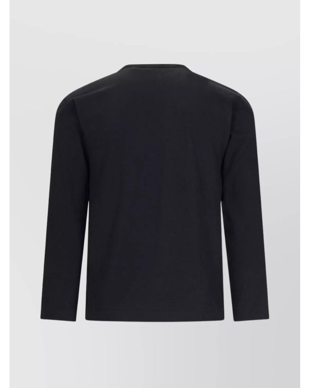 COMME DES GARÇONS PLAY Blue Cotton Long-Sleeve T-Shirt for men