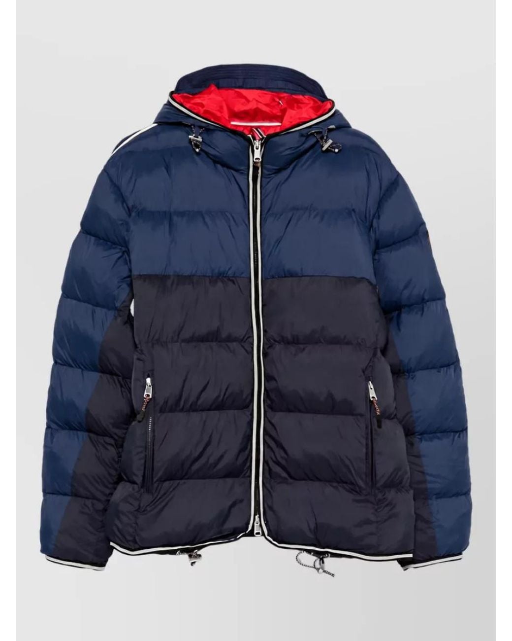 Napapijri Blue Puffer Coat for men
