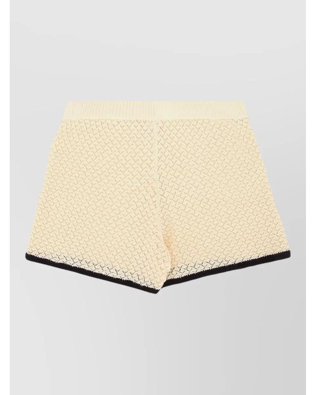 THE GARMENT Natural Cropped Trousers