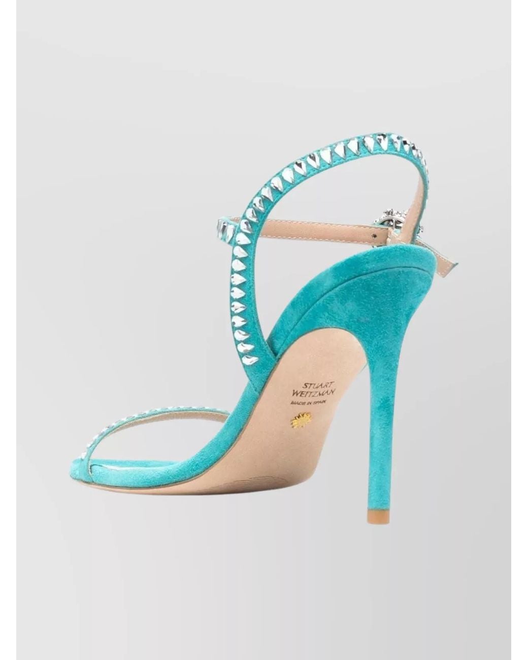 Stuart Weitzman Blue Suede Leather Pumps