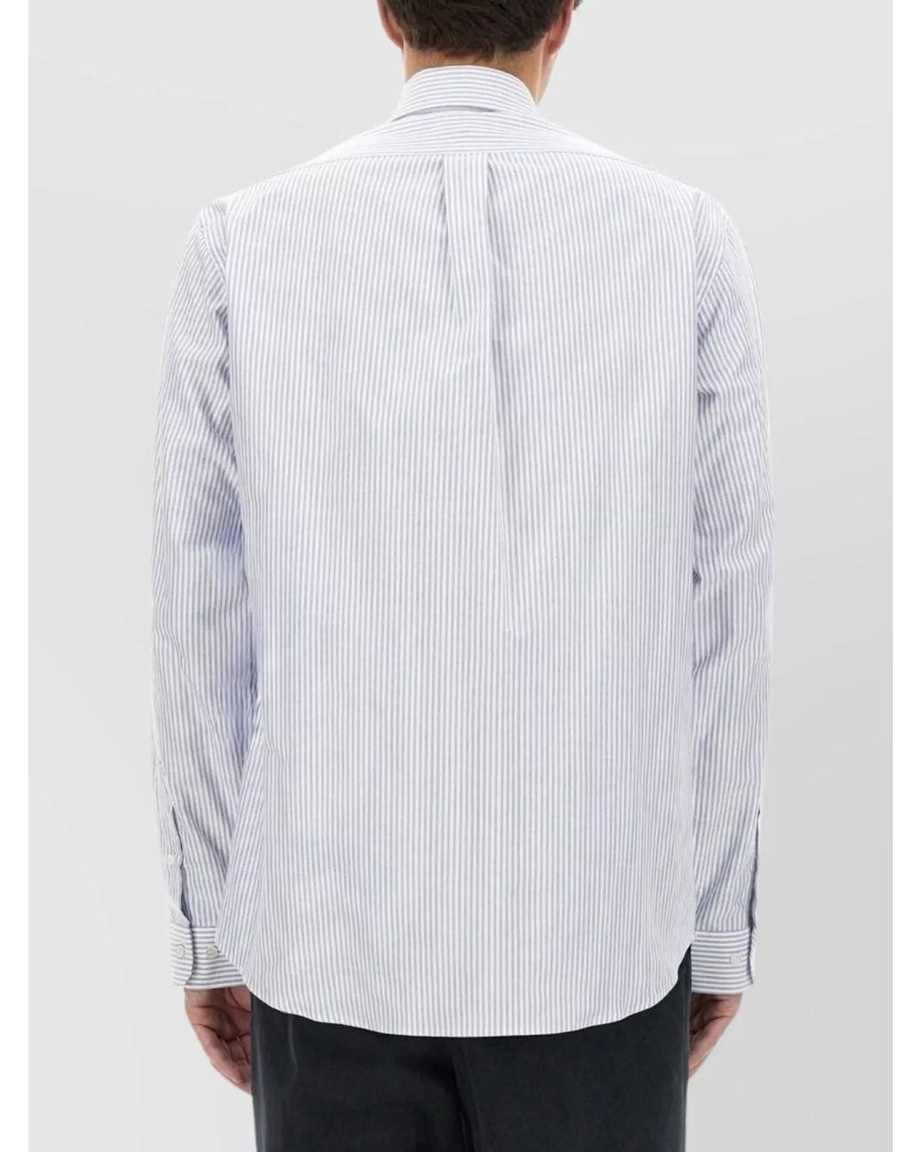 Bally White Cotton Regular-Fit Shirt for men