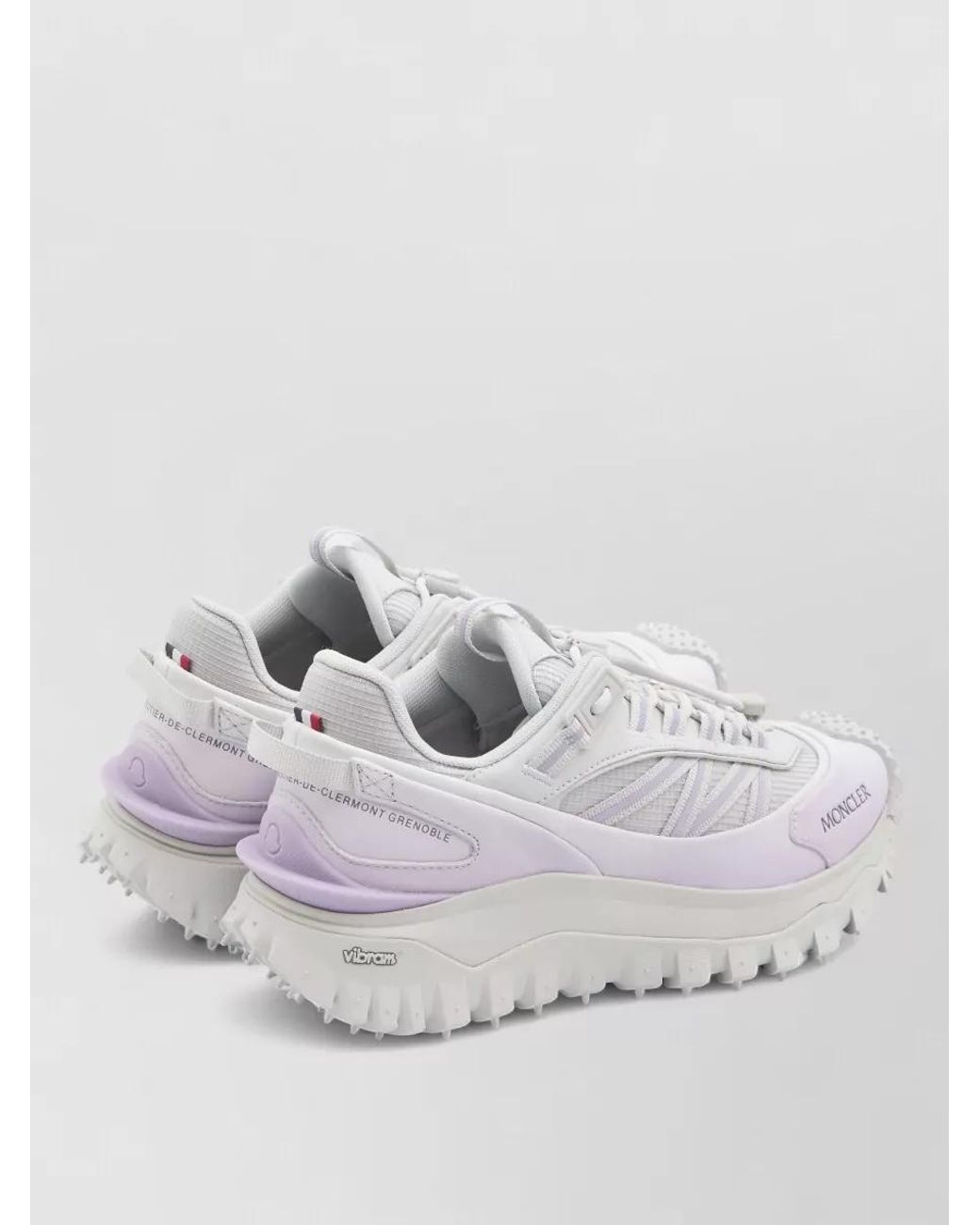 Moncler Gray Trailgrip Low-Top Sneakers