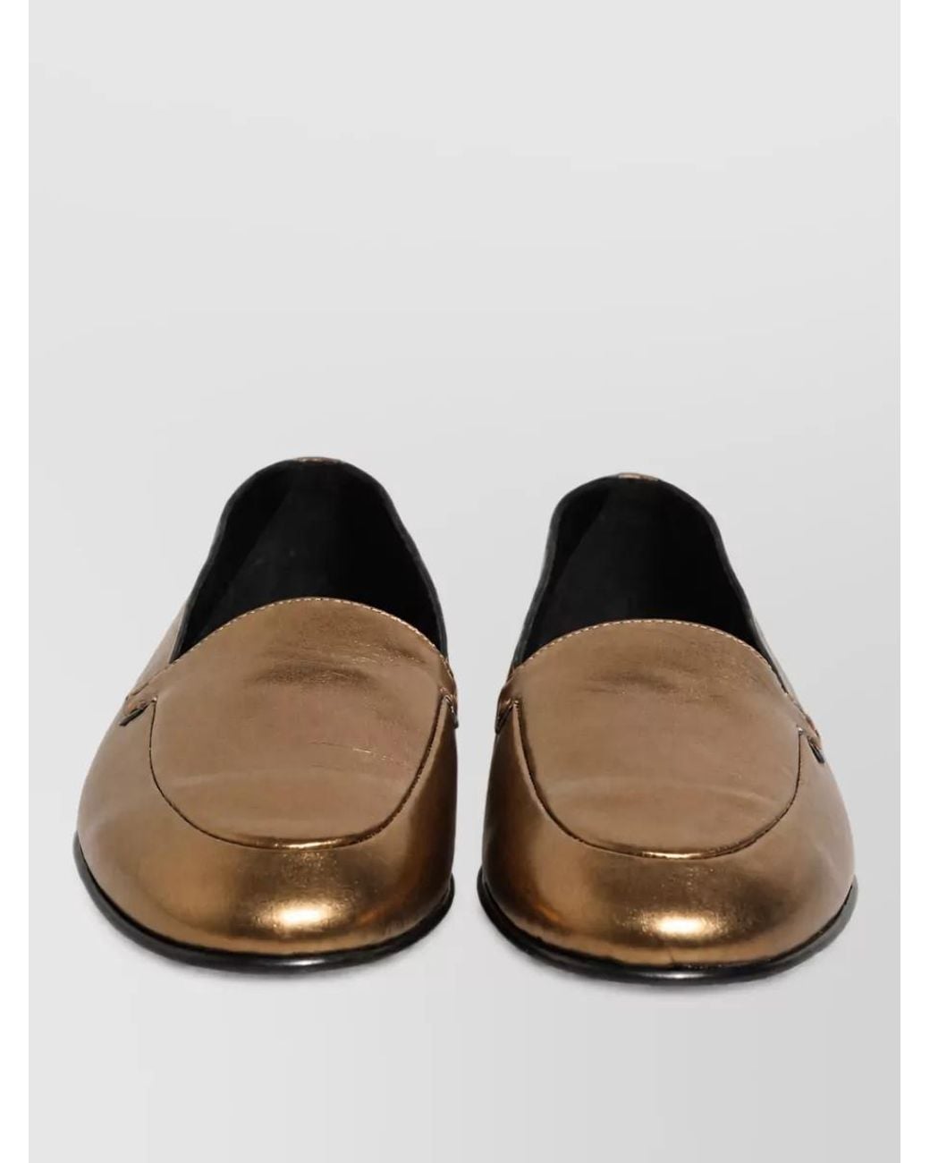 Dolce & Gabbana Brown Leather Loafers for men