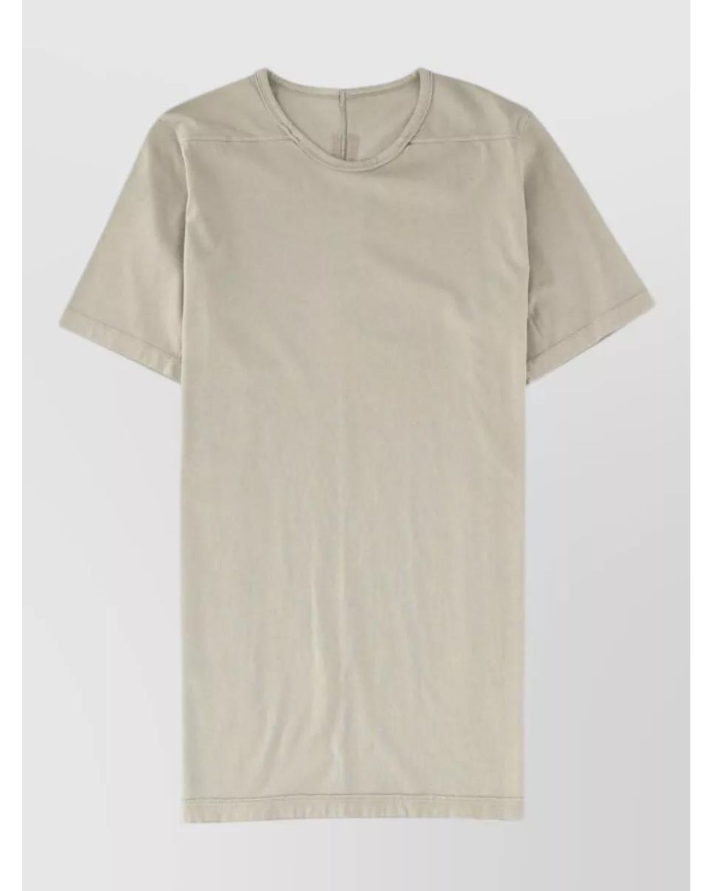 Rick Owens Natural Cotton Shirt for men