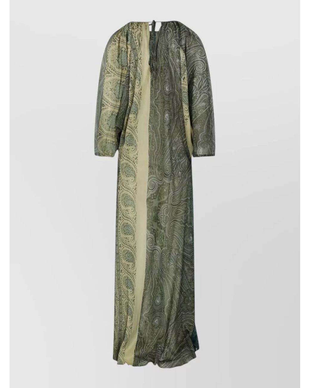 Pierre Louis Mascia Green Silk Beach Dress