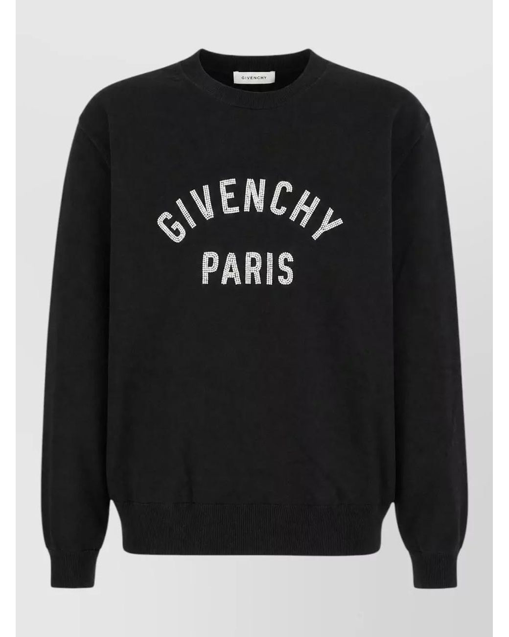 Givenchy Black Cotton T-Shirt for men