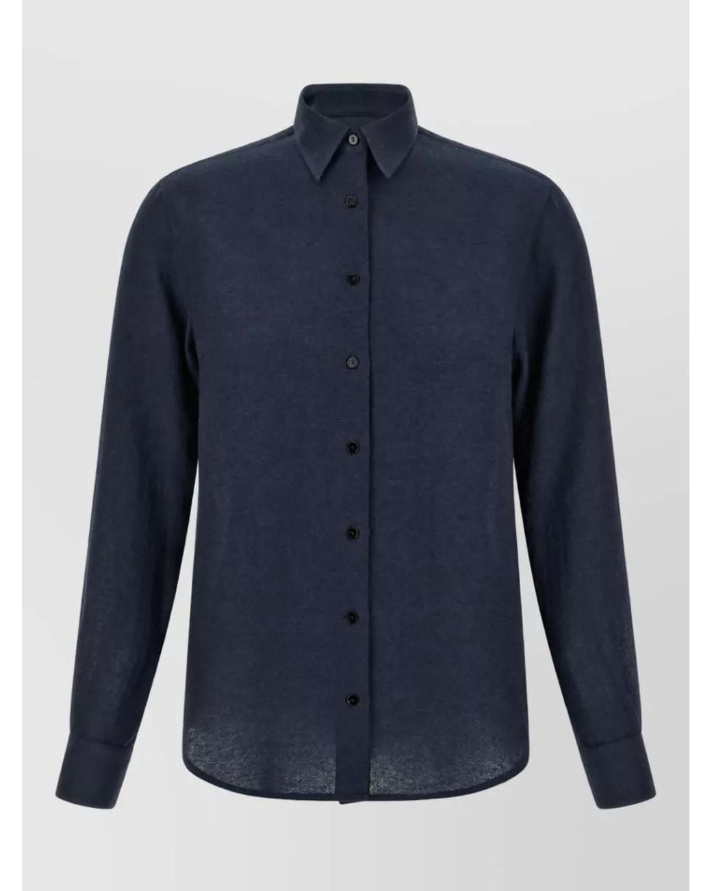 Xacus Blue Marta Long-Sleeve Shirt