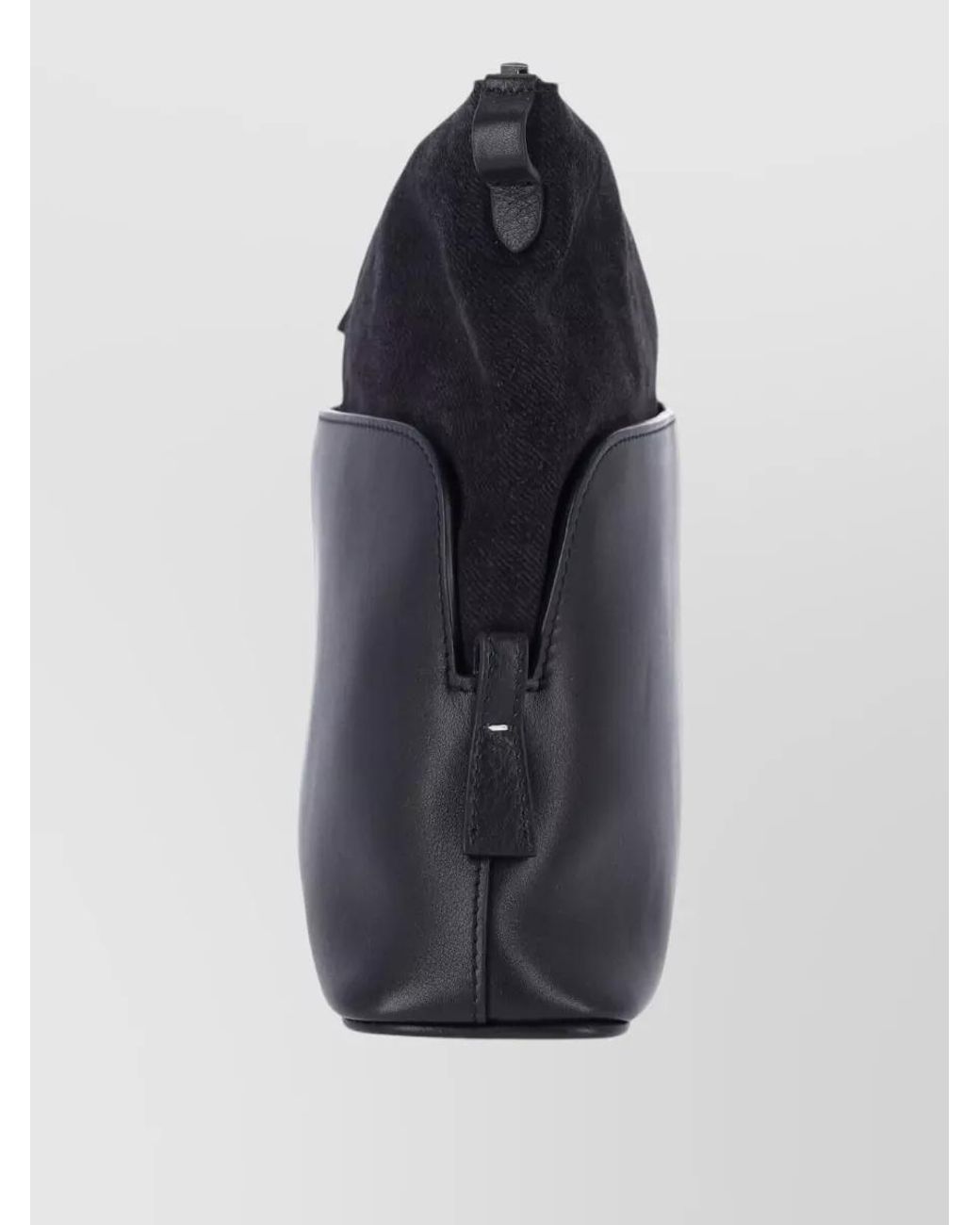 Maison Margiela Black 5Ac Leather Cross-Body Bag