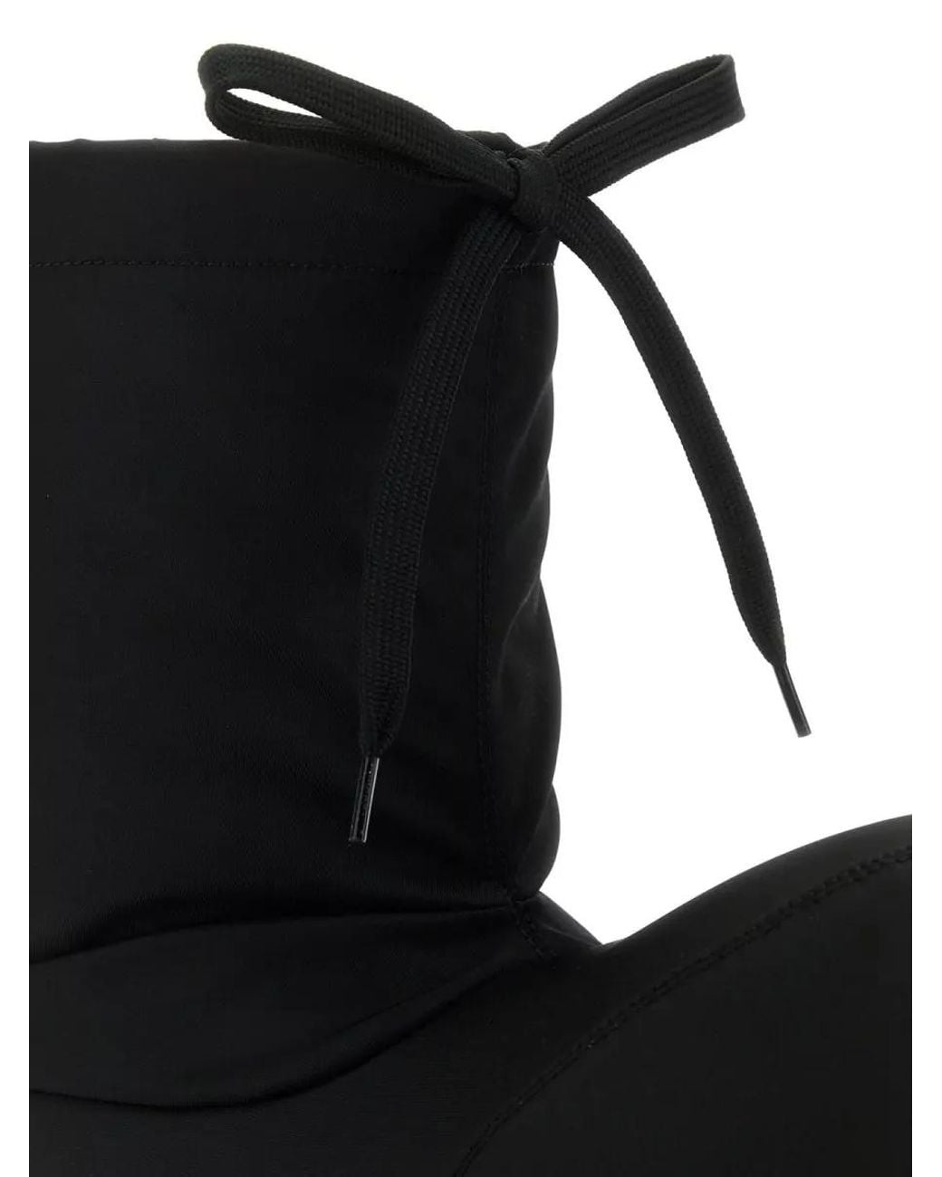 Balenciaga Black Padded Ankle Boots for men