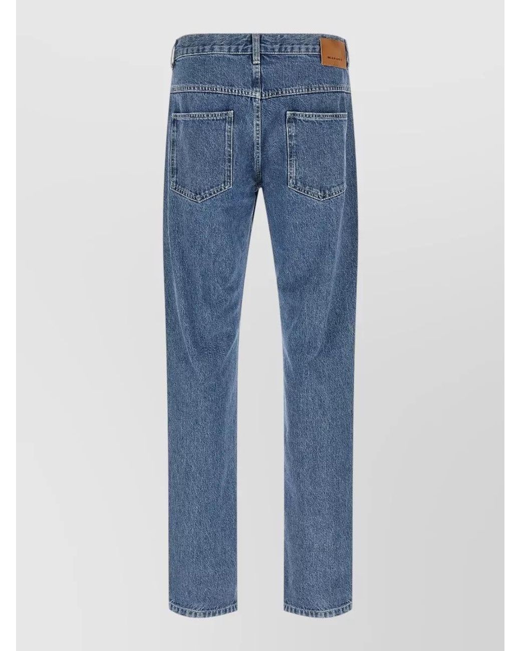 Isabel Marant Blue Denim Straight-Leg Jeans for men