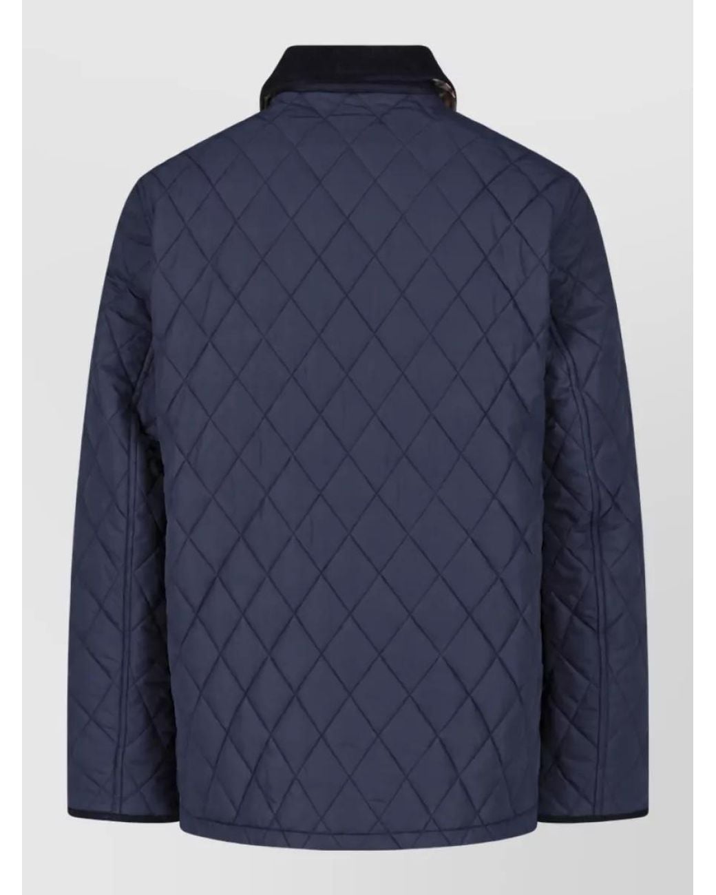 Burberry Blue Puffer Jacket for men