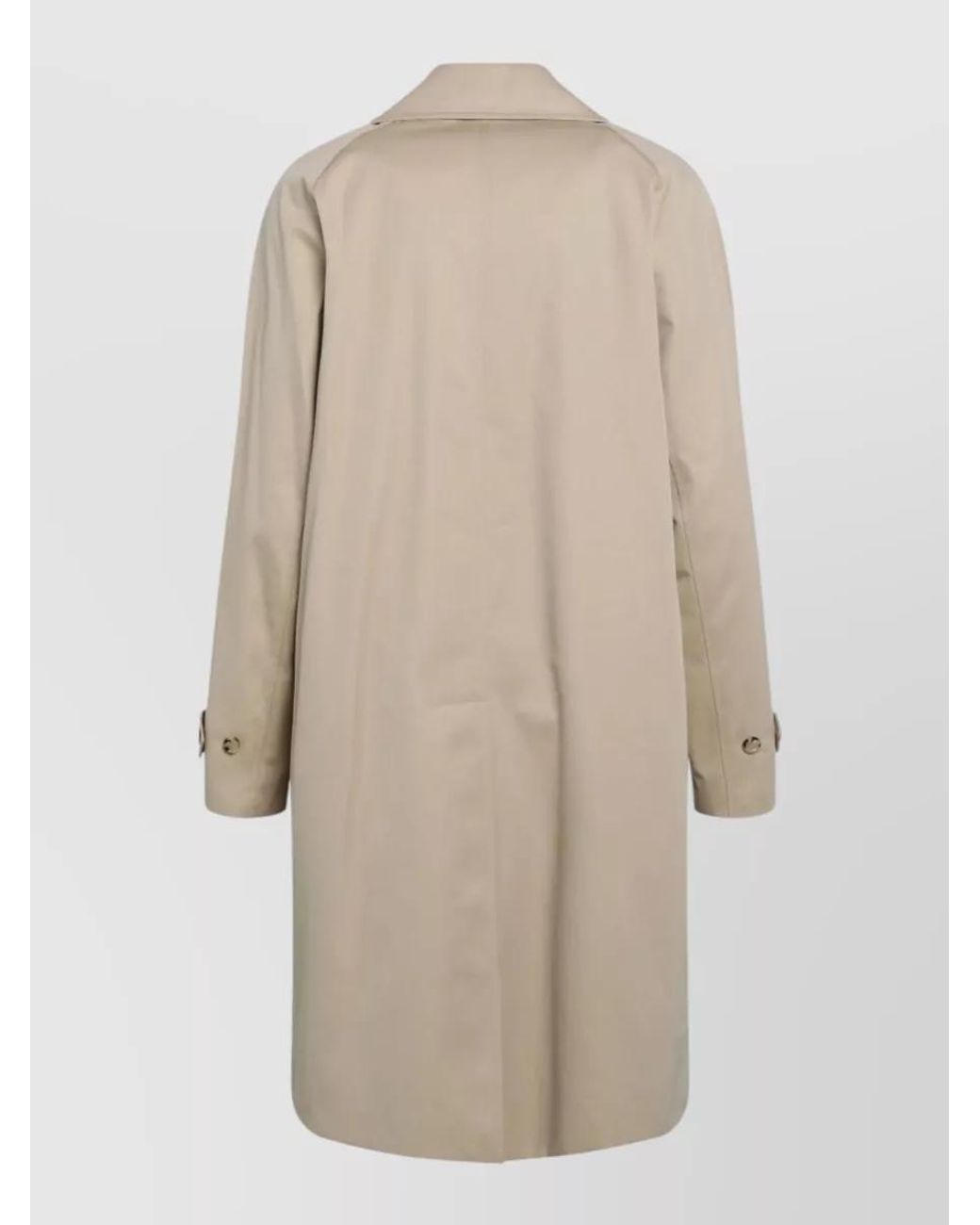 Burberry Natural Fitted Jacket
