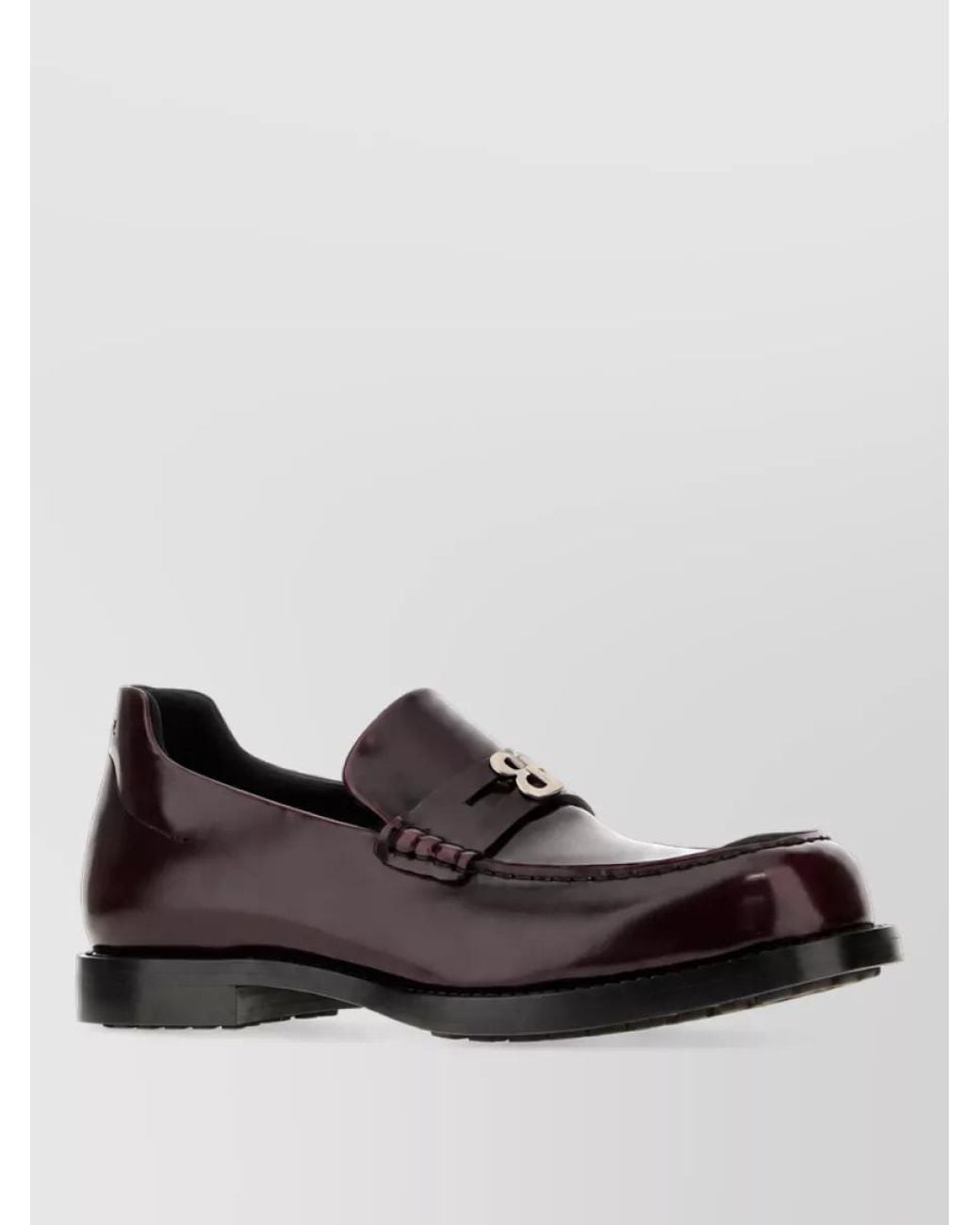 Balenciaga Multicolor Leather Monk Shoes for men