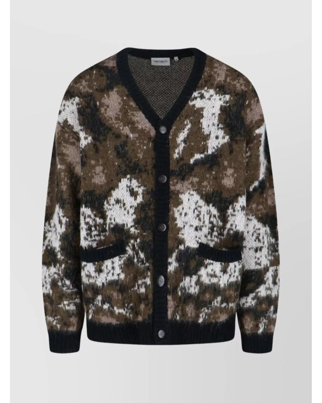 Carhartt Black Alpaca Cardigan for men