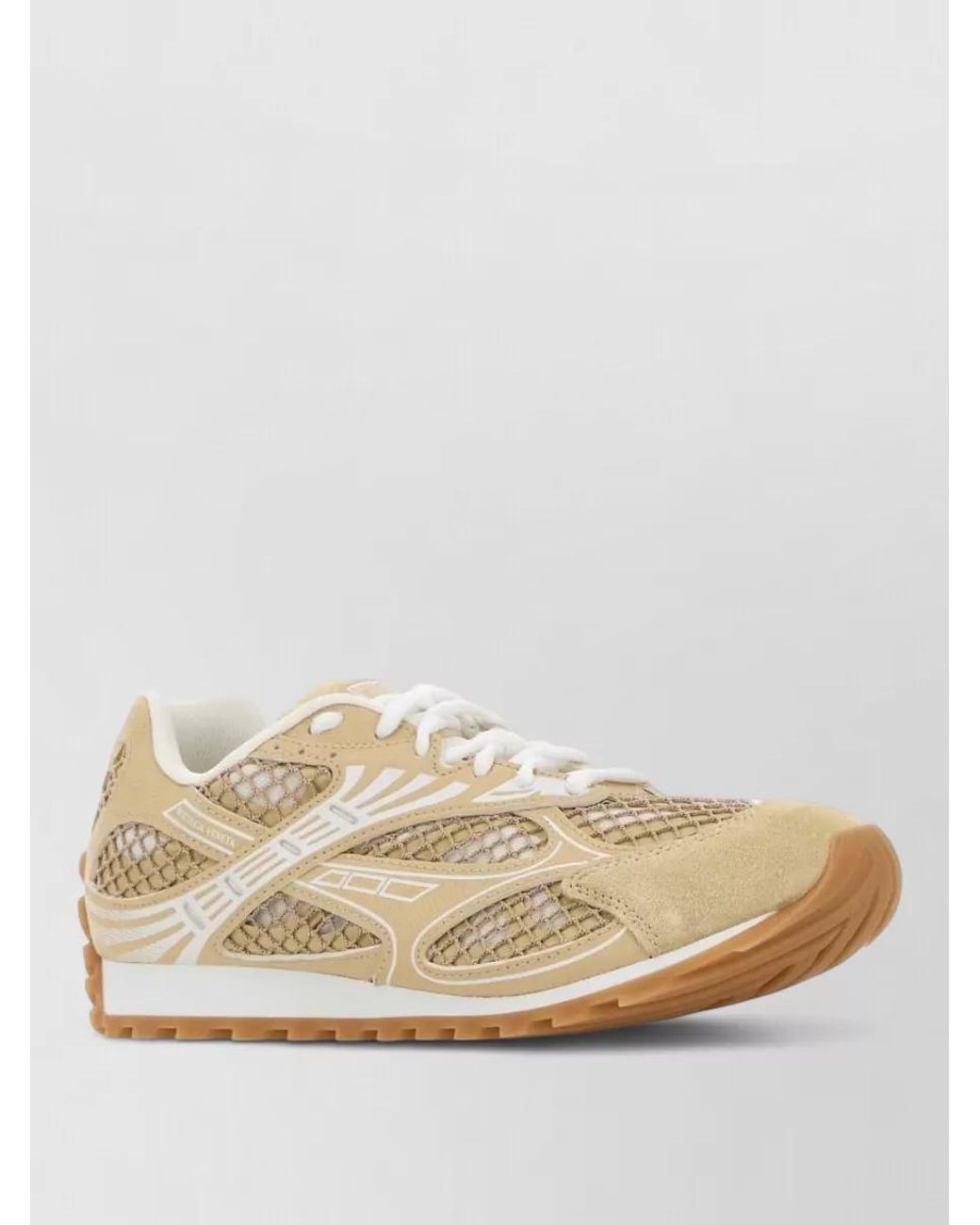 Bottega Veneta Natural Orbit Low-Top Sneakers