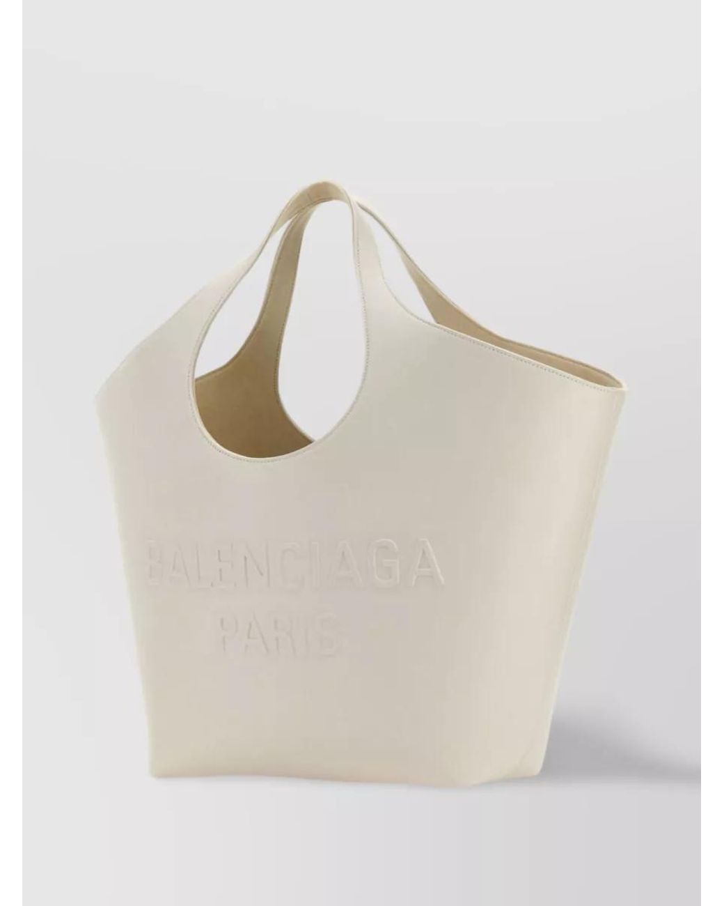 Balenciaga Natural Shopping Leather Tote Bag