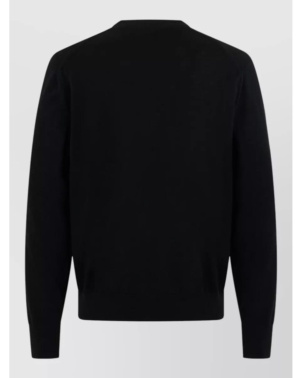Boss Black Virgin Wool Crew Neck Sweater for men